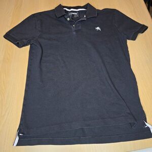 Express Polo in black, size S